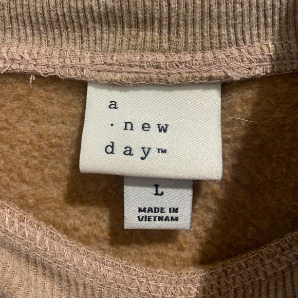 A New Day Mock Neck Sweatshirt - Picture 2 of 6